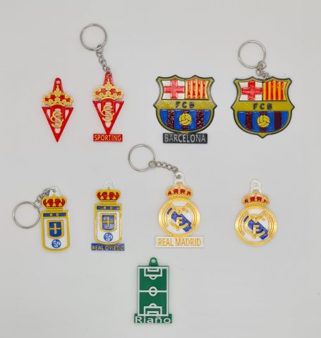 Llaveros personalizados llaveros equipos futbol personalizados